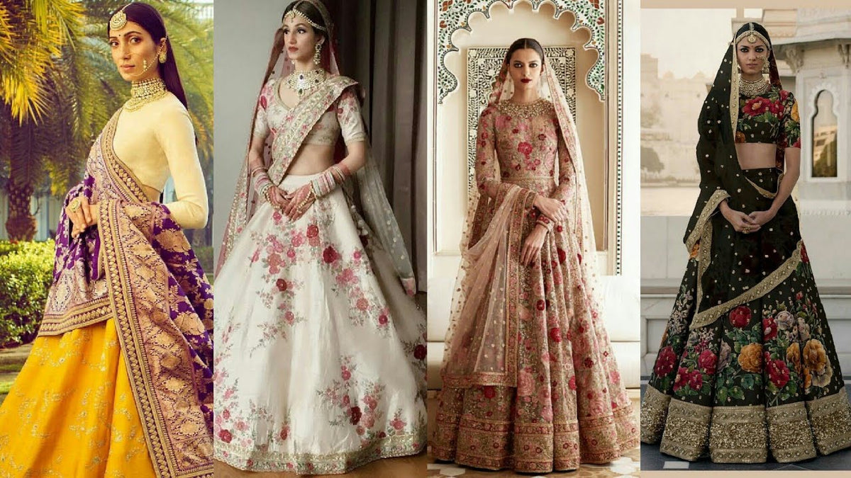 Sabyasachi latest hotsell lehenga designs