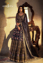 Load image into Gallery viewer, Buy ASIM JOFA LIMITED EDITION | AJKB 09 exclusive chiffon Net collection of ASIM JOFA WEDDING COLLECTION 2024 from our website. We have various PAKISTANI DRESSES ONLINE IN UK, ASIM JOFA CHIFFON COLLECTION 2024. Get your unstitched or customized PAKISATNI BOUTIQUE IN UK, USA, from Lebaasonline at SALE!