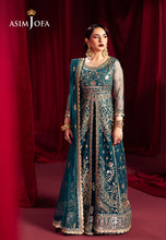 Load image into Gallery viewer, Buy Asim Jofa | Makhmal exclusive chiffon Net collection of ASIM JOFA WEDDING COLLECTION 2024 from our website. We have various PAKISTANI DRESSES ONLINE IN UK, ASIM JOFA CHIFFON COLLECTION 2024. Get your unstitched or customized PAKISATNI BOUTIQUE IN UK, USA, from Lebaasonline at SALE!