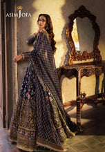 Load image into Gallery viewer, Buy ASIM JOFA LIMITED EDITION | AJKB 09 exclusive chiffon Net collection of ASIM JOFA WEDDING COLLECTION 2024 from our website. We have various PAKISTANI DRESSES ONLINE IN UK, ASIM JOFA CHIFFON COLLECTION 2024. Get your unstitched or customized PAKISATNI BOUTIQUE IN UK, USA, from Lebaasonline at SALE!