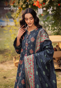 Asim Jofa Printed Lawn '25 | AJUUB-17