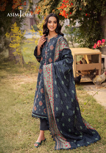 Asim Jofa Printed Lawn '25 | AJUUB-17