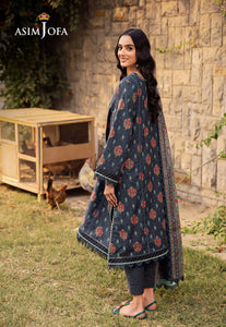 Asim Jofa Printed Lawn '25 | AJUUB-17