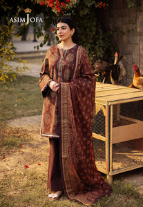 Asim Jofa Printed Lawn '25 | AJUUB-23