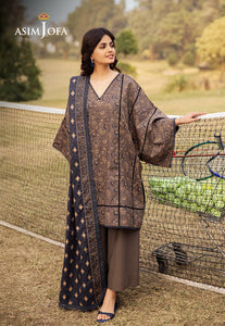 Asim Jofa Printed Lawn '25 | AJUUB-20