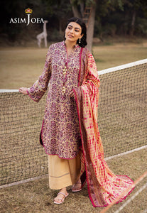 Asim Jofa Printed Lawn '25 | AJUUB-21