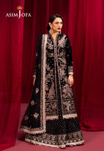 Load image into Gallery viewer, Buy Asim Jofa | Makhmal exclusive chiffon Net collection of ASIM JOFA WEDDING COLLECTION 2024 from our website. We have various PAKISTANI DRESSES ONLINE IN UK, ASIM JOFA CHIFFON COLLECTION 2024. Get your unstitched or customized PAKISATNI BOUTIQUE IN UK, USA, from Lebaasonline at SALE!