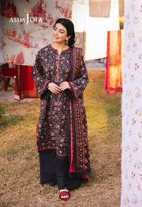 Asim Jofa Printed Lawn '25 | AJUUB-18