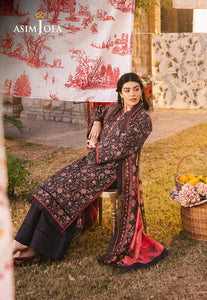 Asim Jofa Printed Lawn '25 | AJUUB-18