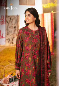 Asim Jofa Printed Lawn '25 | AJUUB-19