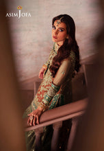 Load image into Gallery viewer, Buy ASIM JOFA LIMITED EDITION | AJKB 01 exclusive chiffon Net collection of ASIM JOFA WEDDING COLLECTION 2024 from our website. We have various PAKISTANI DRESSES ONLINE IN UK, ASIM JOFA CHIFFON COLLECTION 2024. Get your unstitched or customized PAKISATNI BOUTIQUE IN UK, USA, from Lebaasonline at SALE!