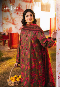 Asim Jofa Printed Lawn '25 | AJUUB-19