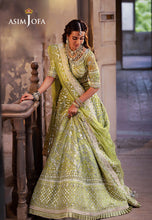 Load image into Gallery viewer, Buy ASIM JOFA LIMITED EDITION | AJKB 04 exclusive chiffon Net collection of ASIM JOFA WEDDING COLLECTION 2024 from our website. We have various PAKISTANI DRESSES ONLINE IN UK, ASIM JOFA CHIFFON COLLECTION 2024. Get your unstitched or customized PAKISATNI BOUTIQUE IN UK, USA, from Lebaasonline at SALE!