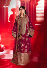 Load image into Gallery viewer, Buy Asim Jofa | Makhmal exclusive chiffon Net collection of ASIM JOFA WEDDING COLLECTION 2024 from our website. We have various PAKISTANI DRESSES ONLINE IN UK, ASIM JOFA CHIFFON COLLECTION 2024. Get your unstitched or customized PAKISATNI BOUTIQUE IN UK, USA, from Lebaasonline at SALE!