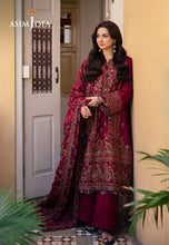 Load image into Gallery viewer, Buy Asim Jofa | Pashmina | Embroidered Twill exclusive chiffon Net collection of ASIM JOFA WEDDING COLLECTION 2024 from our website. We have various PAKISTANI DRESSES ONLINE IN UK, ASIM JOFA CHIFFON COLLECTION 2024. Get your unstitched or customized PAKISATNI BOUTIQUE IN UK, USA, from Lebaasonline at SALE!