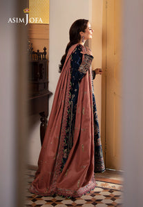 Asim Jofa | Pashmina | Embroidered Twill | AJKI-03