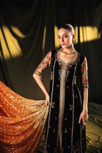 Load image into Gallery viewer, Buy QALAMKAR VELVET EDIT &#39;24  velvet Dress This winter wedding can be beautifully flaunted with our Qalamkar Collection. We have other Pakistani dress IN USA of Maria B Sana Safinaz PAKISTANI BRIDAL DRESS We can deliver unstitched/customized dresses like PAKISTANI BOUTIQUE DRESSES in UK USA from Lebaasonline