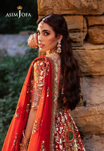 Load image into Gallery viewer, Buy ASIM JOFA LIMITED EDITION | AJKB 11 exclusive chiffon Net collection of ASIM JOFA WEDDING COLLECTION 2024 from our website. We have various PAKISTANI DRESSES ONLINE IN UK, ASIM JOFA CHIFFON COLLECTION 2024. Get your unstitched or customized PAKISATNI BOUTIQUE IN UK, USA, from Lebaasonline at SALE!