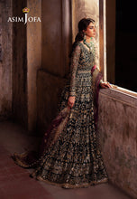 Load image into Gallery viewer, Buy ASIM JOFA LIMITED EDITION | AJKB 02 exclusive chiffon Net collection of ASIM JOFA WEDDING COLLECTION 2024 from our website. We have various PAKISTANI DRESSES ONLINE IN UK, ASIM JOFA CHIFFON COLLECTION 2024. Get your unstitched or customized PAKISATNI BOUTIQUE IN UK, USA, from Lebaasonline at SALE!