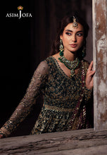 Load image into Gallery viewer, Buy ASIM JOFA LIMITED EDITION | AJKB 02 exclusive chiffon Net collection of ASIM JOFA WEDDING COLLECTION 2024 from our website. We have various PAKISTANI DRESSES ONLINE IN UK, ASIM JOFA CHIFFON COLLECTION 2024. Get your unstitched or customized PAKISATNI BOUTIQUE IN UK, USA, from Lebaasonline at SALE!