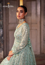 Load image into Gallery viewer, Buy ASIM JOFA LIMITED EDITION | AJKB 07 exclusive chiffon Net collection of ASIM JOFA WEDDING COLLECTION 2024 from our website. We have various PAKISTANI DRESSES ONLINE IN UK, ASIM JOFA CHIFFON COLLECTION 2024. Get your unstitched or customized PAKISATNI BOUTIQUE IN UK, USA, from Lebaasonline at SALE!