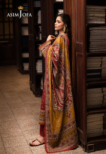 Asim Jofa Printed Lawn '25 | AJUUB-42