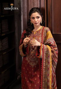 Asim Jofa Printed Lawn '25 | AJUUB-42