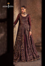 Load image into Gallery viewer, Buy ASIM JOFA LIMITED EDITION | AJKB 08 exclusive chiffon Net collection of ASIM JOFA WEDDING COLLECTION 2024 from our website. We have various PAKISTANI DRESSES ONLINE IN UK, ASIM JOFA CHIFFON COLLECTION 2024. Get your unstitched or customized PAKISATNI BOUTIQUE IN UK, USA, from Lebaasonline at SALE!