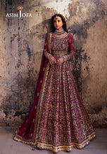 Load image into Gallery viewer, Buy ASIM JOFA LIMITED EDITION | AJKB 04 exclusive chiffon Net collection of ASIM JOFA WEDDING COLLECTION 2024 from our website. We have various PAKISTANI DRESSES ONLINE IN UK, ASIM JOFA CHIFFON COLLECTION 2024. Get your unstitched or customized PAKISATNI BOUTIQUE IN UK, USA, from Lebaasonline at SALE!