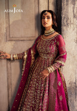 Load image into Gallery viewer, Buy ASIM JOFA LIMITED EDITION | AJKB 04 exclusive chiffon Net collection of ASIM JOFA WEDDING COLLECTION 2024 from our website. We have various PAKISTANI DRESSES ONLINE IN UK, ASIM JOFA CHIFFON COLLECTION 2024. Get your unstitched or customized PAKISATNI BOUTIQUE IN UK, USA, from Lebaasonline at SALE!