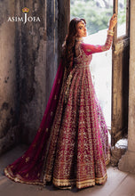 Load image into Gallery viewer, Buy ASIM JOFA LIMITED EDITION | AJKB 04 exclusive chiffon Net collection of ASIM JOFA WEDDING COLLECTION 2024 from our website. We have various PAKISTANI DRESSES ONLINE IN UK, ASIM JOFA CHIFFON COLLECTION 2024. Get your unstitched or customized PAKISATNI BOUTIQUE IN UK, USA, from Lebaasonline at SALE!