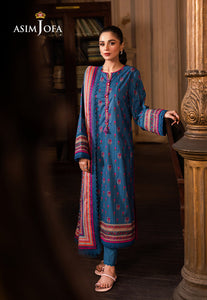 Asim Jofa Printed Lawn '25 | AJUUB-40