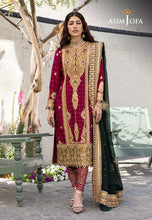 Load image into Gallery viewer, Buy ASIM JOFA | MERA HASEEN JORA - RTW Collection this New collection of ASIM JOFA WINTER LAWN COLLECTION 2023 from our website. We have various PAKISTANI DRESSES ONLINE IN UK, ASIM JOFA CHIFFON COLLECTION. Get your unstitched or customized PAKISATNI BOUTIQUE IN UK, USA, UAE, FRACE , QATAR, DUBAI from Lebaasonline @ sale