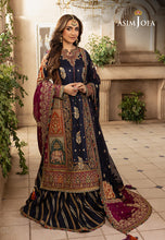 Load image into Gallery viewer, Buy ASIM JOFA | KHWAB-E-NAUBAHAR Collection this New collection of ASIM JOFA WINTER LAWN COLLECTION 2023 from our website. We have various PAKISTANI DRESSES ONLINE IN UK, ASIM JOFA CHIFFON COLLECTION. Get your unstitched or customized PAKISATNI BOUTIQUE IN UK, USA, UAE, FRACE , QATAR, DUBAI from Lebaasonline @ sale