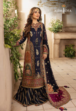 Load image into Gallery viewer, Buy ASIM JOFA | KHWAB-E-NAUBAHAR Collection this New collection of ASIM JOFA WINTER LAWN COLLECTION 2023 from our website. We have various PAKISTANI DRESSES ONLINE IN UK, ASIM JOFA CHIFFON COLLECTION. Get your unstitched or customized PAKISATNI BOUTIQUE IN UK, USA, UAE, FRACE , QATAR, DUBAI from Lebaasonline @ sale