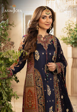 Load image into Gallery viewer, Buy ASIM JOFA | KHWAB-E-NAUBAHAR Collection this New collection of ASIM JOFA WINTER LAWN COLLECTION 2023 from our website. We have various PAKISTANI DRESSES ONLINE IN UK, ASIM JOFA CHIFFON COLLECTION. Get your unstitched or customized PAKISATNI BOUTIQUE IN UK, USA, UAE, FRACE , QATAR, DUBAI from Lebaasonline @ sale