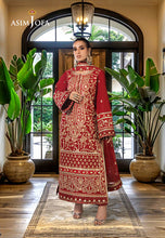 Load image into Gallery viewer, Buy Asim Jofa | Luxury CAMBRIC 3 PCS &#39;24 exclusive chiffon collection of ASIM JOFA WEDDING COLLECTION 2024 from our website. We have various PAKISTANI DRESSES ONLINE IN UK, ASIM JOFA CHIFFON COLLECTION 2024. Get your unstitched or customized PAKISATNI BOUTIQUE IN UK, USA, from Lebaasonline at SALE!