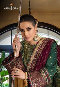 Asim Jofa | Luxury CAMBRIC 3 PCS '24 | AJFILE-01