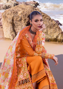 Akbar Aslam | Lawn Collection '24 | Calla Lily