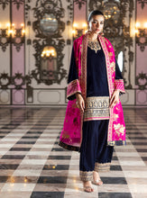 Load image into Gallery viewer, ZAINAB CHOTTANI VELVET COLLECTION &#39;24 Velvet salwar kameez UK, Embroidered Collection at our Pakistani Designer Dresses Online Boutique. Pakistani Clothes Online UK- SALE, Zainab Chottani Wedding Suits, Luxury Lawn &amp; Bridal Wear &amp; Ready Made Suits for Pakistani Party Wear UK on Discount Price