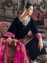 Load image into Gallery viewer, ZAINAB CHOTTANI VELVET COLLECTION &#39;24 Velvet salwar kameez UK, Embroidered Collection at our Pakistani Designer Dresses Online Boutique. Pakistani Clothes Online UK- SALE, Zainab Chottani Wedding Suits, Luxury Lawn &amp; Bridal Wear &amp; Ready Made Suits for Pakistani Party Wear UK on Discount Price