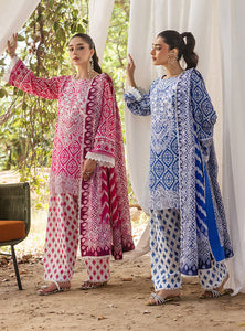 ZAINAB CHOTTANI | TAHRA LAWN '24 | LEENA - D 4B