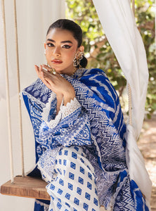 ZAINAB CHOTTANI | TAHRA LAWN '24 | LEENA - D 4A