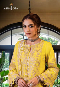 Asim Jofa | Luxury CAMBRIC 3 PCS '24 | AJFILE-29