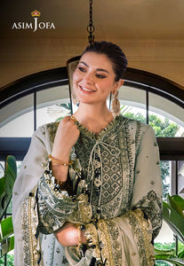 Asim Jofa | Luxury CAMBRIC 3 PCS '24 | AJFILE-28