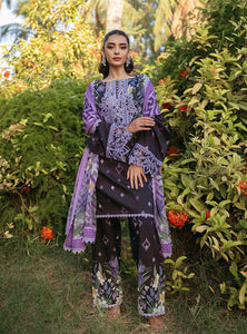 ZAINAB CHOTTANI | TAHRA LAWN '24 | RAHA - D 6B