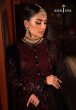 Load image into Gallery viewer, Buy ASIM JOFA | MAKHMAL - WEDDING VELVET Collection this New collection of ASIM JOFA WINTER LAWN COLLECTION 2023 from our website. We have various PAKISTANI DRESSES ONLINE IN UK, ASIM JOFA CHIFFON COLLECTION. Get your unstitched or customized PAKISATNI BOUTIQUE IN UK, USA, UAE, FRACE , QATAR, DUBAI from Lebaasonline 