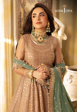 Load image into Gallery viewer, Buy ASIM JOFA | KHWAB-E-NAUBAHAR Collection this New collection of ASIM JOFA WINTER LAWN COLLECTION 2023 from our website. We have various PAKISTANI DRESSES ONLINE IN UK, ASIM JOFA CHIFFON COLLECTION. Get your unstitched or customized PAKISATNI BOUTIQUE IN UK, USA, UAE, FRACE , QATAR, DUBAI from Lebaasonline @ sale