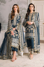 Load image into Gallery viewer, Buy Baroque Chantelle 2024 Chiffon from Lebaasonline Pakistani Clothes Stockist in UK @ best price- SALE ! Shop Baroque Chantelle ‘24, Baroque PK Summer Suits, Pakistani Clothes Online UK for Wedding, Party &amp; Bridal Wear. Indian &amp; Pakistani Summer Dresses by BAROQUE in the UK &amp; USA at LebaasOnline.