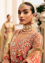 Load image into Gallery viewer, GULAAL | Embroidered Chiffon Pakistani designer dress is available @lebaasonline. The Pakistani Wedding dresses of Maria B, Gulaal can be customized for Bridal/party wear. Get express shipping in UK, USA, France, Germany for Asian Outfits USA. Maria B Sale online can be availed here!!